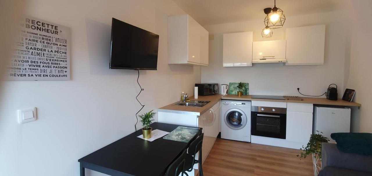 Charmant T2 Avec Grande Terrasse Quartier Jardin Massey Tarbes Exterior photo